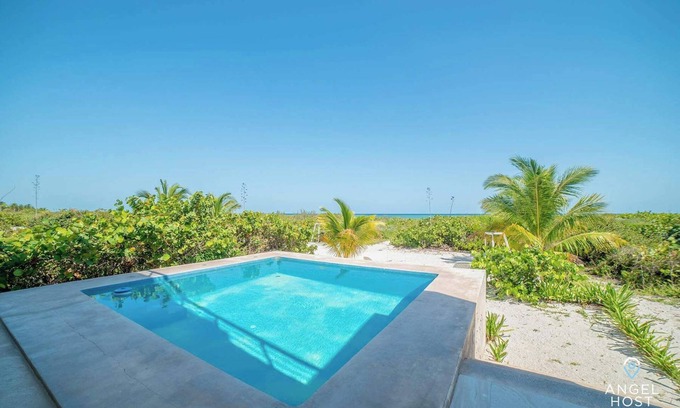 Progreso Municipality House | Private Beach Escape with Pool & Ocean Views