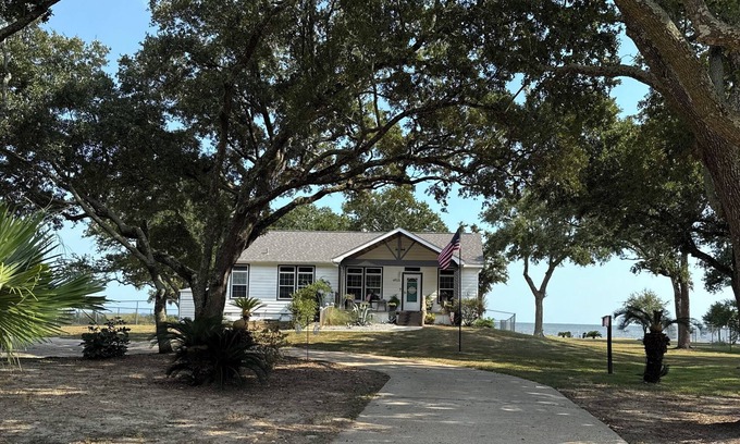 Ocean Springs House | Private beach, secluded three-bedroom, ocean front escape