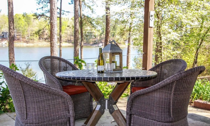 Wedowee Cabin | PRIVATE BOAT DOCK AND ONLY 8 STAIRS TO THE WATER