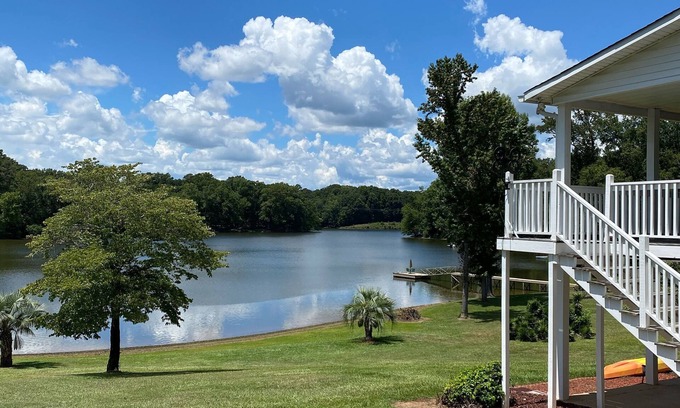 Batesburg House | Private boat launch/dock, secluded and tranquil cove. Amazing view from villa