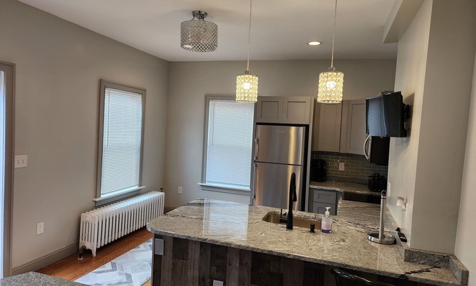 Dorchester Apartment | Private furnished studio. Close to hospitals, parks & commuter rail.