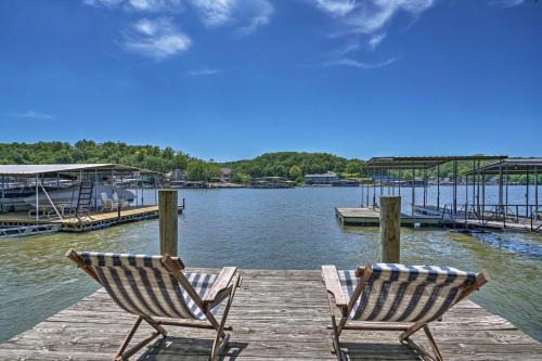 Osage Beach House | Private Game Room and Dock Lake of the Ozarks Home