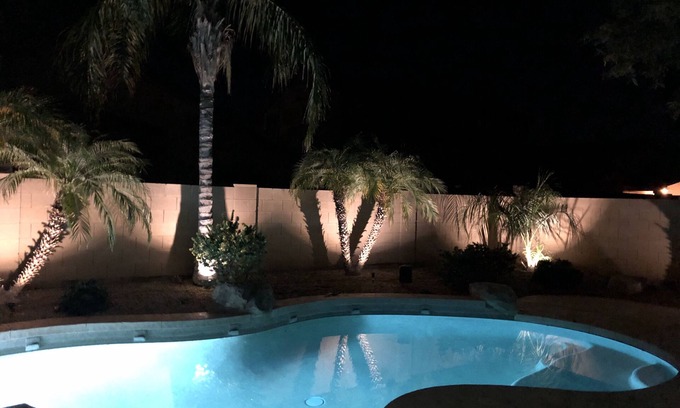 El Mirage House | Private heated Pool and Spa! 4 bdrm, 2 bath beautiful and spacious house!