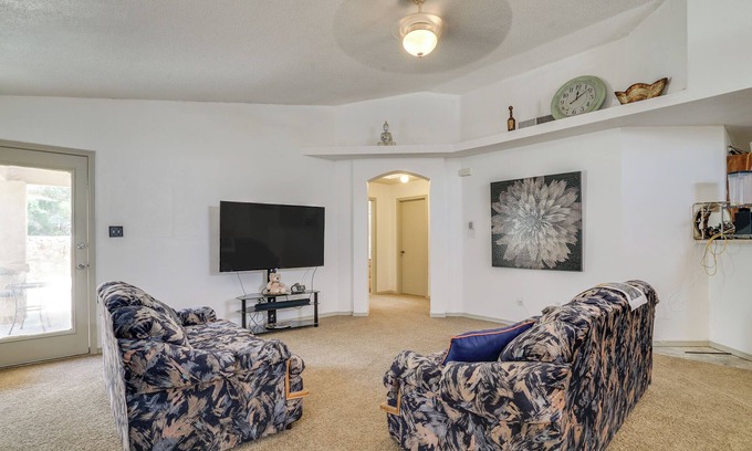 El Dorado West House | Private Patio: Charming El Paso Home!