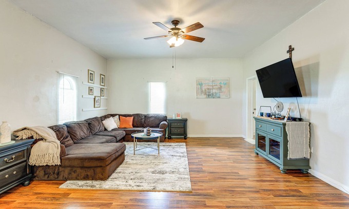 Newberry House | Private Patio w/View: Peaceful Trenton Home