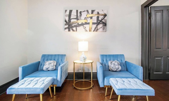 Michigan City Apartment | Private & Plush Retreat Great Location!