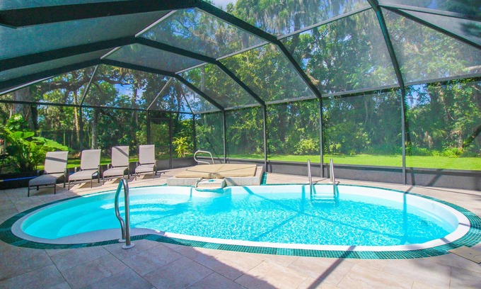 Palmetto House | Private Pool, Near Beach, Florida Oasis