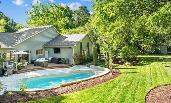 Steele Creek House | Private Pool Oasis Near CLT Fun!