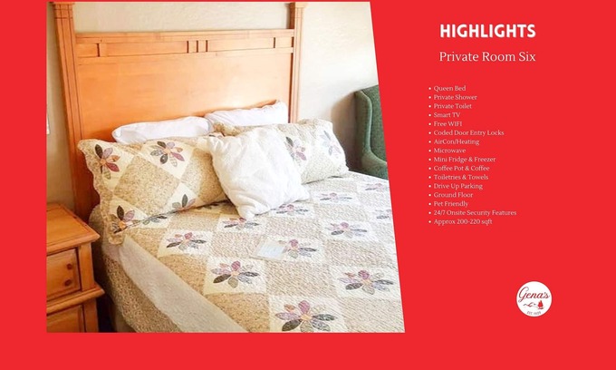 Dunlap Apartment | Private Room #6: Queen + Private Bathroom