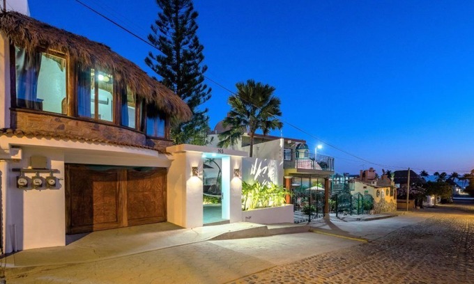 Bucerias House | Private Villa, Authentic Cook Included, heated pool, just steps to the beach