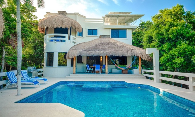Akumal Villa | Private Villa w/Pool Heat option Near Akumal/Tulum 10% Special Discount.