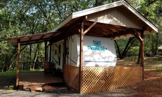 Colfax House | ProwlerTravel Trailer on a Wooded 5 Acre Lot