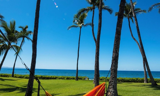Downtown Lahaina Condo | Puamana 177-3 – Elegant Garden Retreat in South Puamana