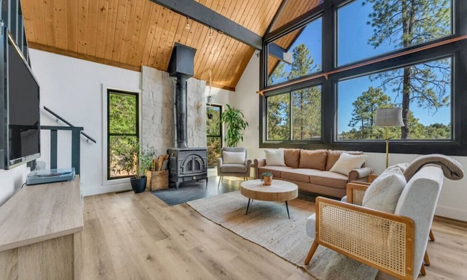 Rancho Vista Hills Cabin | Quiet A-frame in Prescott forest