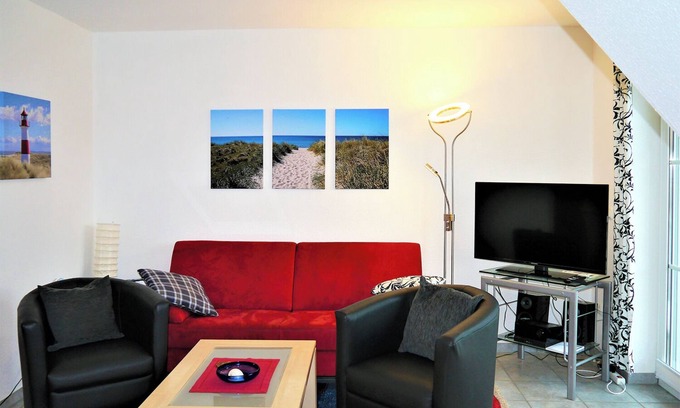 Ostseebad Prerow Apartment | quiet apartment for up to 4 people, incl. Bed linen, S-W-balcony