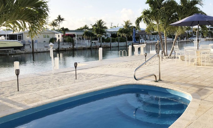 Key Colony Beach House | Quiet canal-front 3/3 Single-Family Home with Private Pool & Cabana Club Access