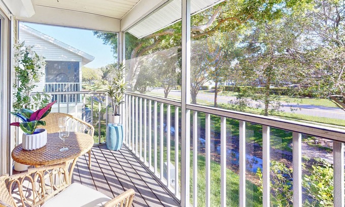 Capri Isle Condo | Quiet Community in the Heart of Treasure Island. Heated Pool. Comfortable and Spacious Townhome.