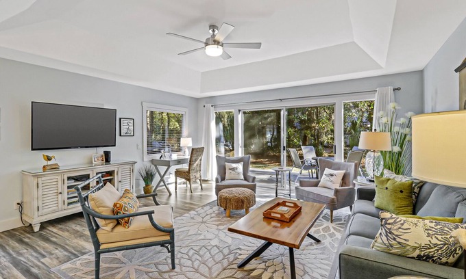 Lawton Woods House | Quiet home with close proximity to Sea Pines amenities