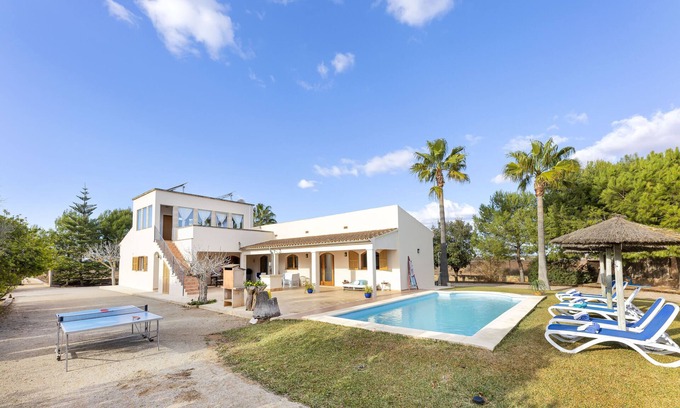 Es Palmer Villa | Quiet location with pool - Villa Ses Oliveres de Es Trenc