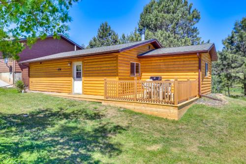 Rapid City House | Rapid City Cabin with Hiking and ATV Trail Access