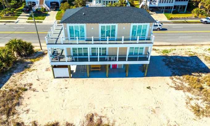 Edisto Island House | RECENTLY BUILT 4 Bedroom, 4 1/2 bath home with Luggage Lift, Oceanfront