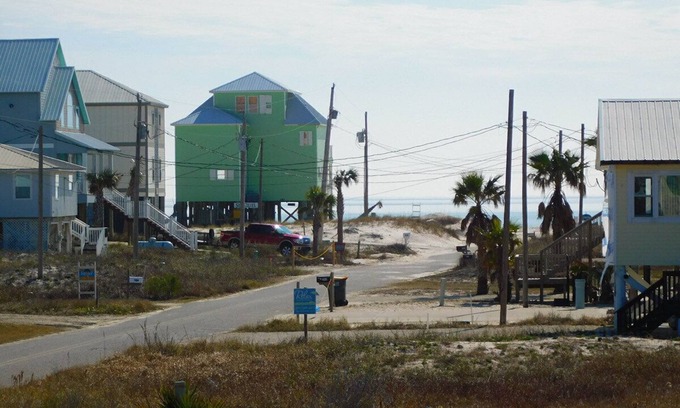 Fort Morgan House | Reel Nauti - 2BR/2BA - View of Beach and Bay