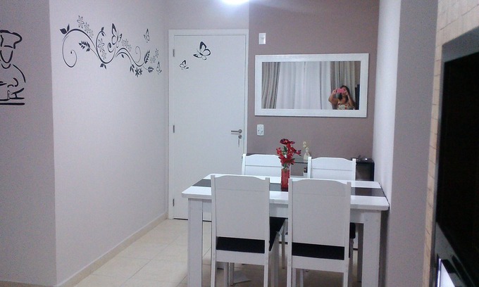 Vila Assuncao Apartment | Refinement and comfort - Sea View - Fair + wifi and Cable + Netflix!