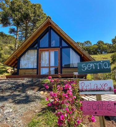 Vacas Gordas Ski Chalet | Refugio Brognoli - Chalés Suiços - Com banheira dupla de Hidromassagem
