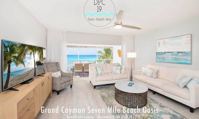 Seven Mile Beach Condo | RELAX-REFRESH-RENEW Discovery Point Club 19 - BEACHFRONT on Seven Mile Beach