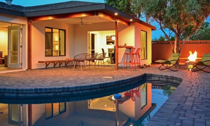 Cavalier Vista Apartment | Relaxing 4 Bedroom Estate: Private Pool w/Heated Pool Option | Fire pit | Scottsdale