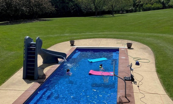 La Porte House | Relaxing 8 acres, Large Family Getaway plus Giant Pool, Hot tub, Sports Complex