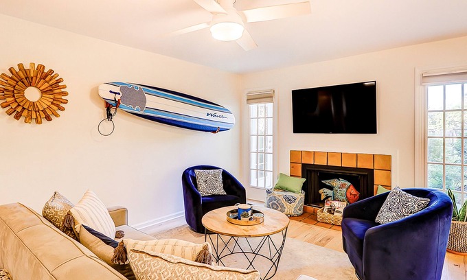 Shipyard Plantation Villa | Relaxing Evian condo w/patio, pool, tennis, pickleball, beach, golf, Dogs ok