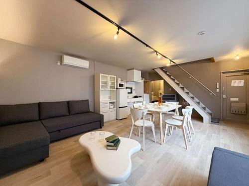 Hiroshima City Centre Apartment | Reno bld by b hotel - Modern 2-Story Apt Near Peace Park Sleeps 10