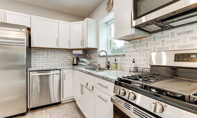 Logan Cottage | Renovated Logan Home w/Pond & Fire Pit