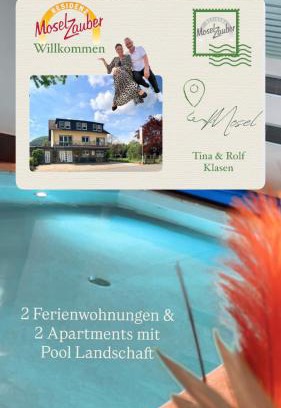 Ernst Apartment | Residenz Moselzauber - Ferienwohnungen mit Pool Landschaft