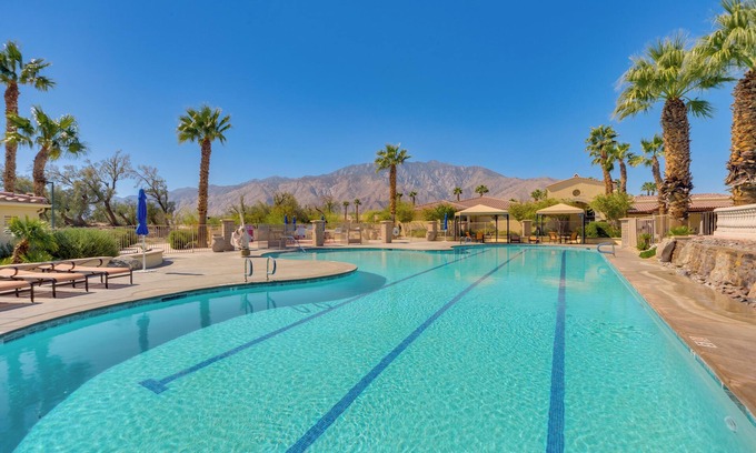 Palm Springs House | Resort Perks & Office! Spacious Palm Springs Home