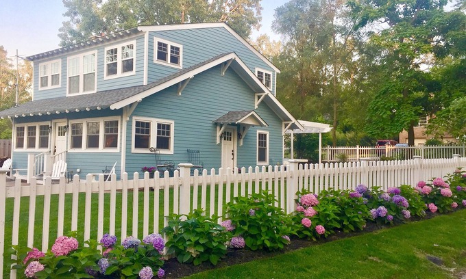 Miller Beach House | Restored Cottage Across The Street From The Beach!