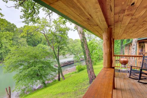 Heber Springs House | River Views, Deck and Boat Slip Heber Springs Home!