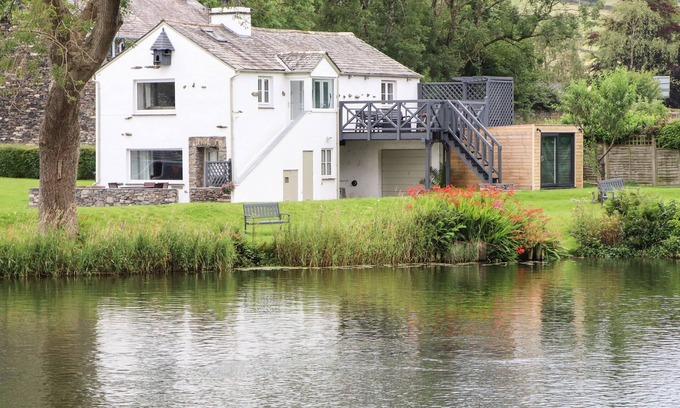 Newby Bridge Cottage | RIVERSIDE HIDEAWAY, pet friendly, with open fire in Newby Bridge