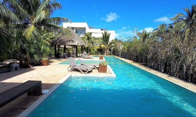 Progreso Municipality Apartment | Romantic condo 1 block from Sea Progreso East