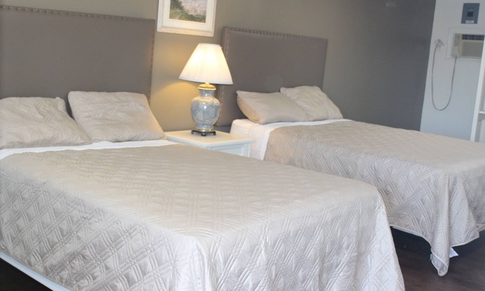 Buzzards Bay Hotel | Room #3 Double Beds sleep up to 4 People