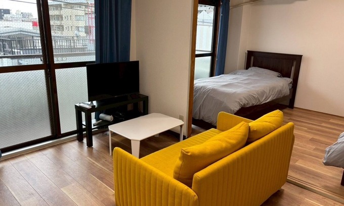 Sumiyoshi Apartment | Room 401 1 minute walk from Abiko Station on the /Osaka Ōsaka