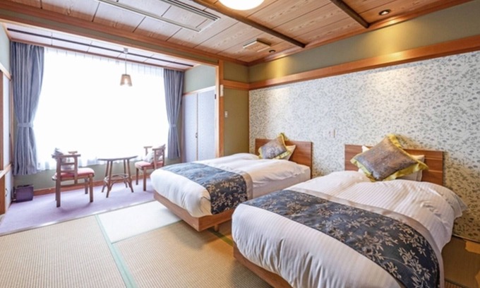 Tsukioka Onsen Hotel | Room without meals 30 minutes by car from Niigat/Shibata Niigata
