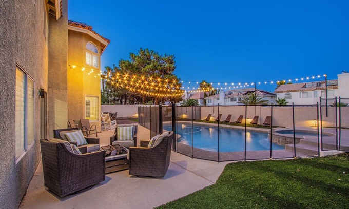 Spring Valley Villa | Royal Flush Lounge w/ Games, Karaoke, Pool & Spa!