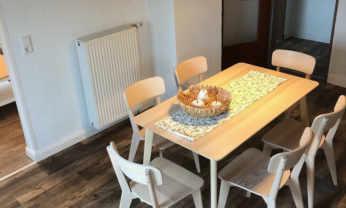 Großheide Apartment | Rural and central - vacation between moor and sea