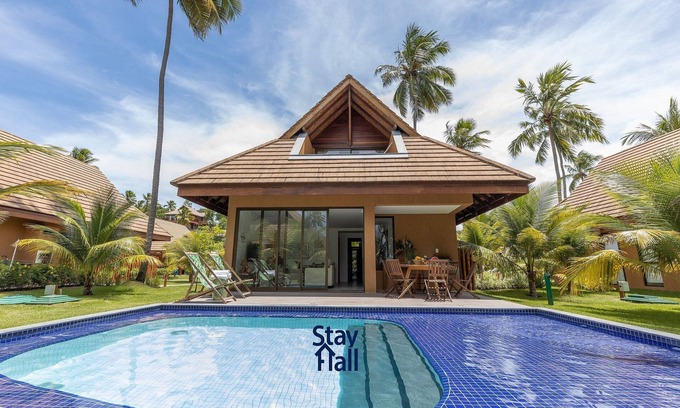 Praia dos Carneiros Condo | Rustic bungalow-beachfront condominium-017