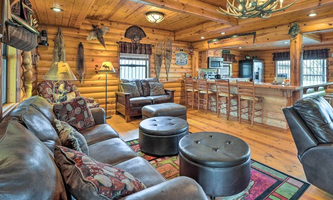 Eagle Rock Cabin | Rustic Cabin in Roaring River State Park!