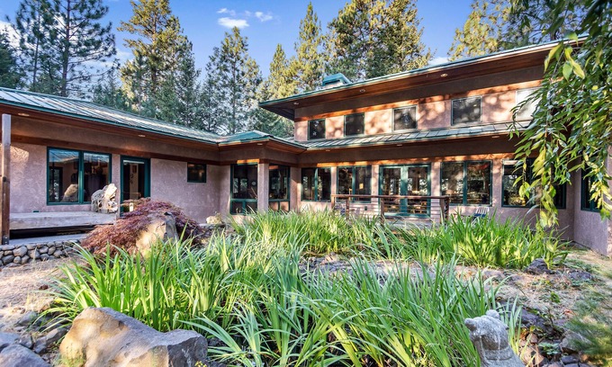 Harrison House | Rustic contemporary in a private forest setting overlooking Lake Coeur d’Alene