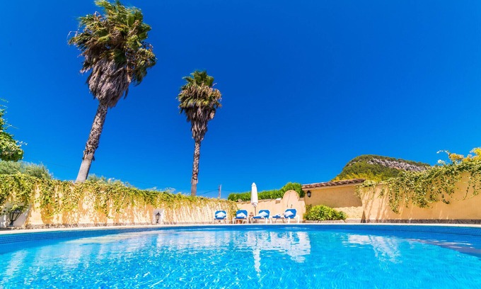 Sa Cabaneta Villa | Rustic Finca in Pollensa Sa Sort Llarga with pool