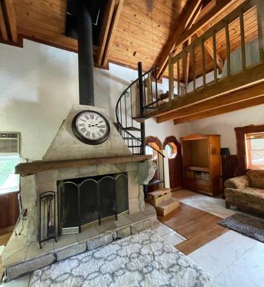 Bridgeport Ski Chalet | Rustic Mountaintop Cabin on small farm with WiFi